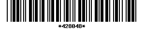 Barcode article