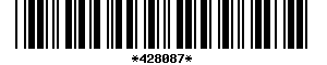 Barcode article