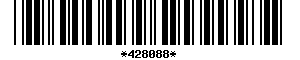 Barcode article