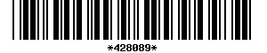 Barcode article