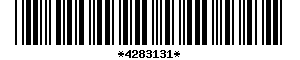 Barcode article