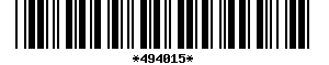 Barcode article