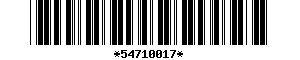 Barcode article