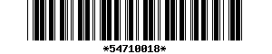 Barcode article