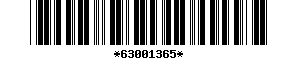 Barcode article