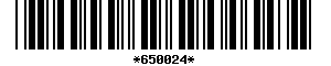 Barcode article