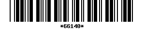 Barcode article