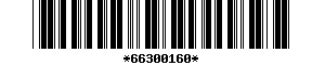 Barcode article