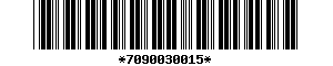 Barcode article