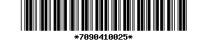 Barcode article