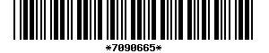 Barcode article