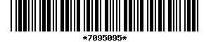 Barcode article