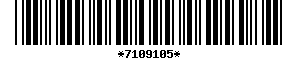 Barcode article