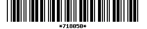 Barcode article