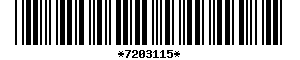 Barcode article