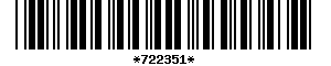 Barcode article