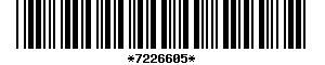 Barcode article