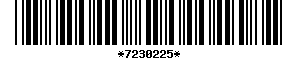 Barcode article