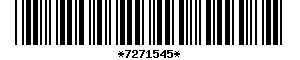 Barcode article