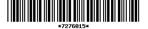 Barcode article