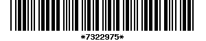 Barcode article