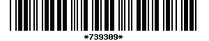 Barcode article