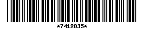 Barcode article