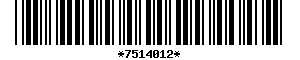 Barcode article