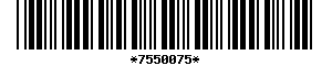 Barcode article