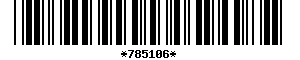 Barcode article