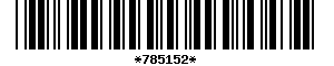 Barcode article