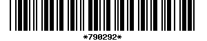 Barcode article