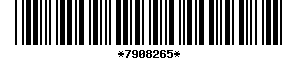 Barcode article