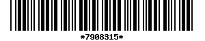 Barcode article