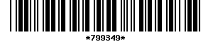 Barcode article