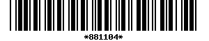 Barcode article