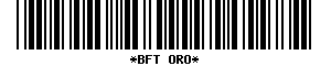 Barcode article